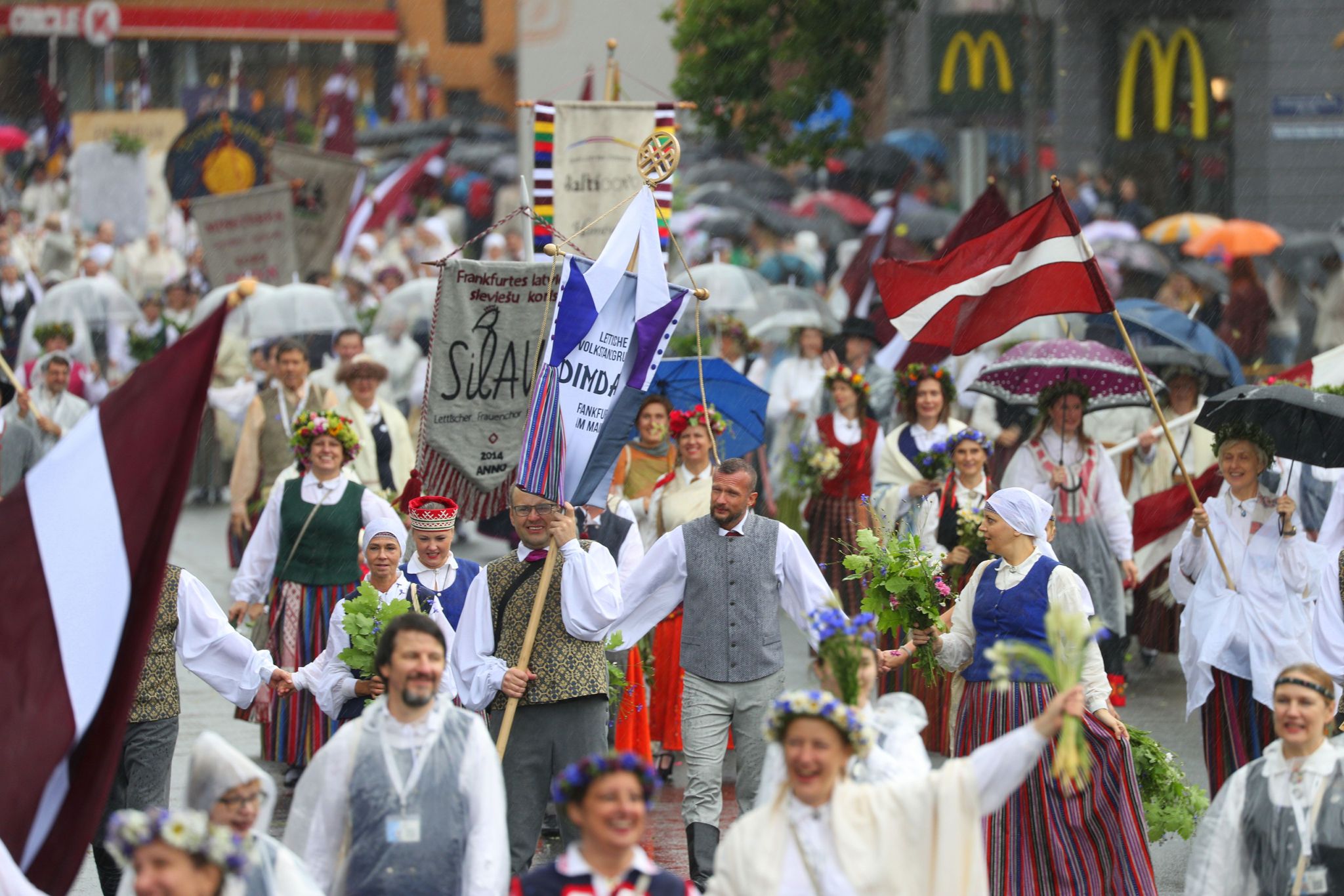 Festumzug Dziesmusvētki