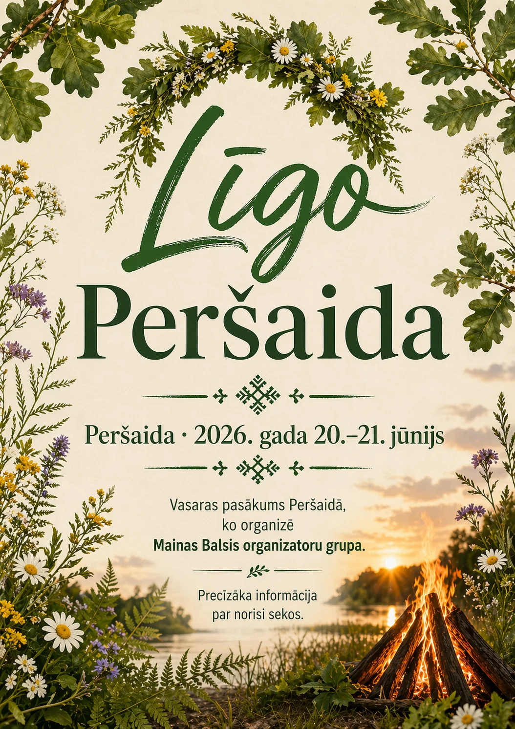 Līgo Peršaida – Sommerveranstaltung Mainas Balsis